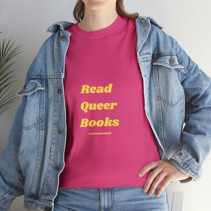 Queer Books Unisex Heavy Cotton Tee