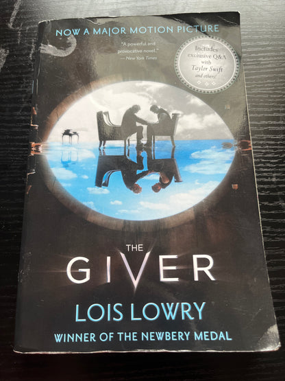 THE GIVER by Lois Lowry