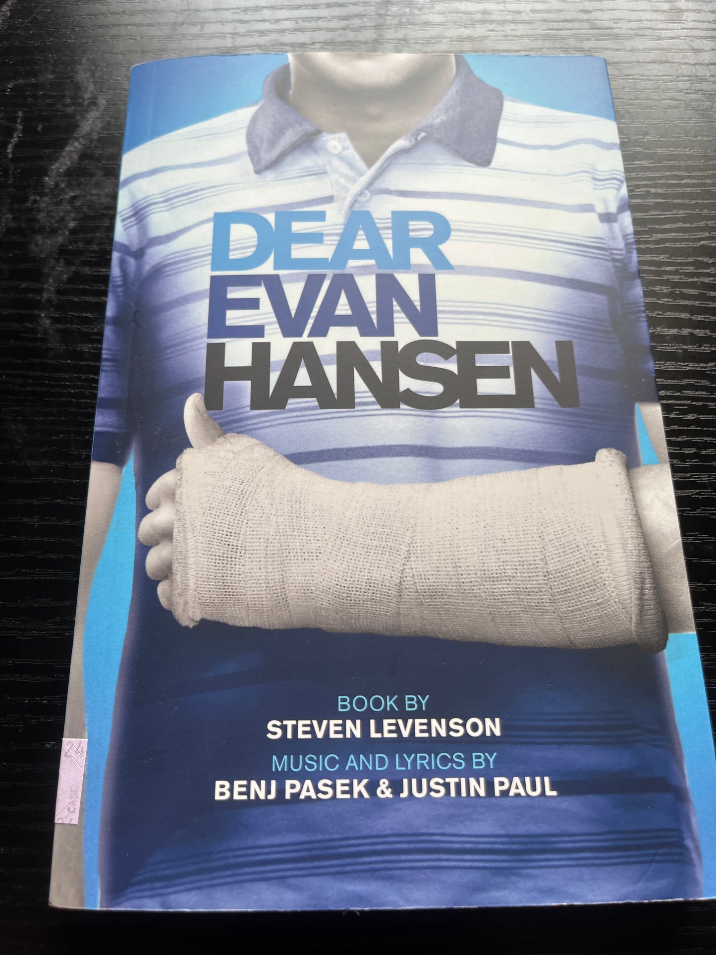 DEAR EVAN HANSEN by Steven Levenson