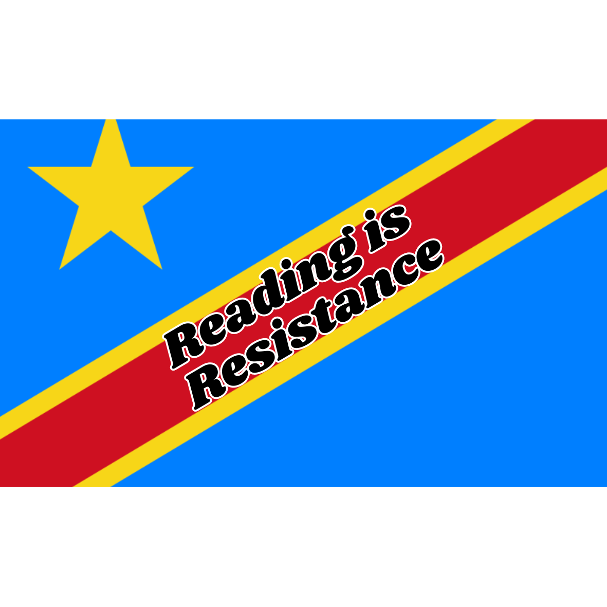 Congo Flag Sticker