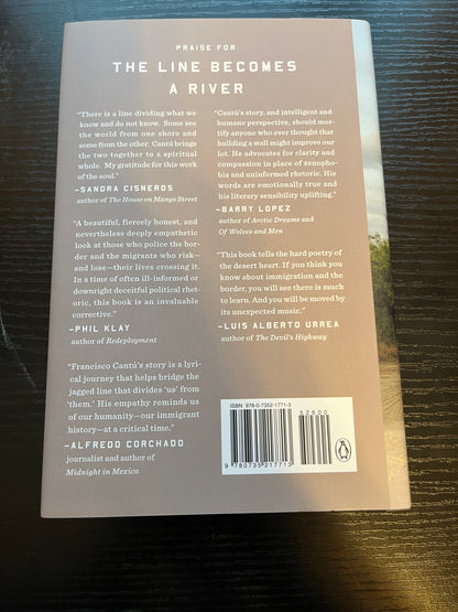 THE LINE BECOMES A RIVER: Dispatches From the Border by Francisco Cantú