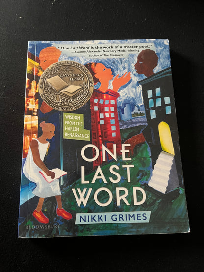 ONE LAST WORD by Nikki Grimes