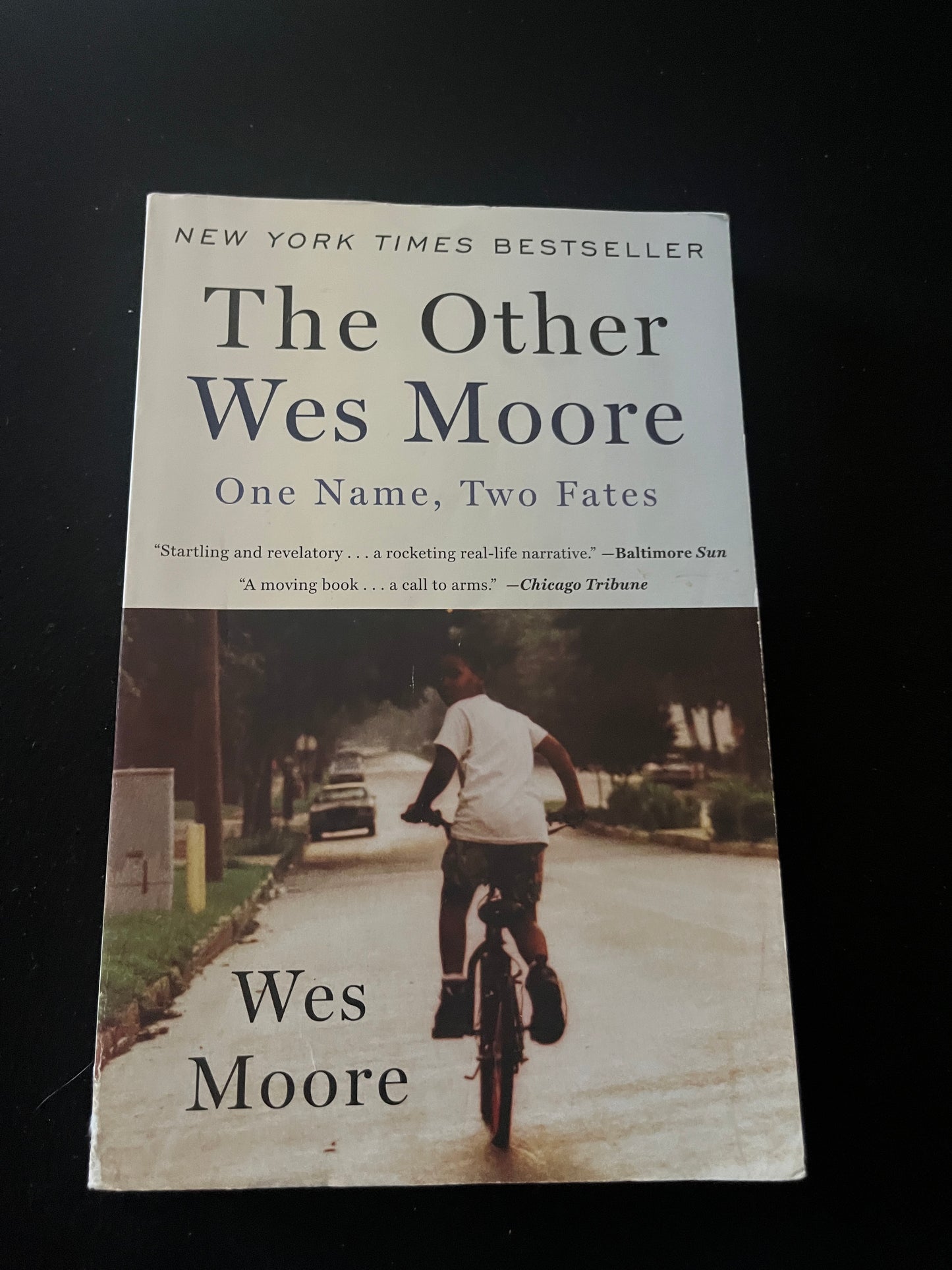 THE OTHER WES MOORE: One Name, Two Fates by Wes Moore