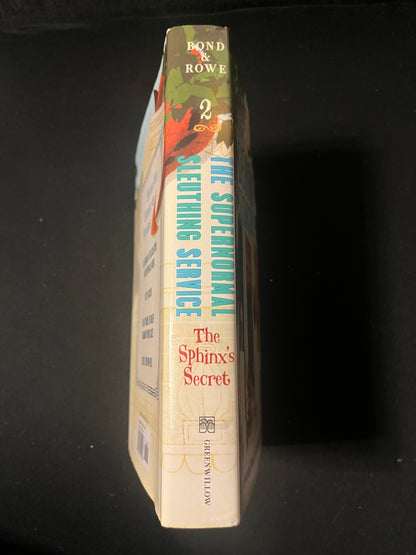 THE SUPERNORMAL SLEUTHING SERVICE: THE SPHINX'S SECRET by Gwenda Bond and Christopher Rowe