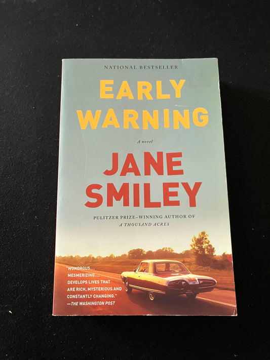 EARLY WARNING by Jane Smiley
