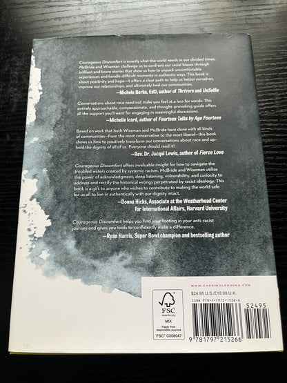COURAGEOUS DISCOMFORT: How to Have Important, Brave, Life-Changing Conversations about Race and Racism by Rosalind Wiseman and Shanterra McBride