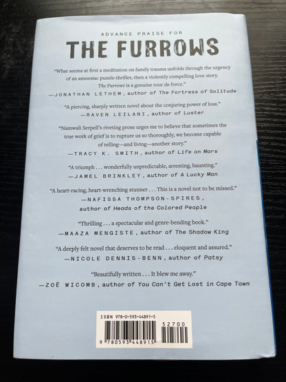 THE FURROWS by Namwali Serpell