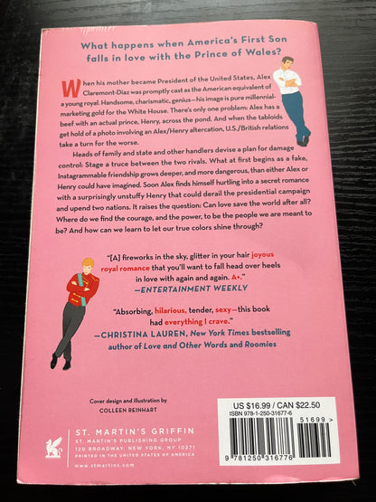 RED WHITE & WHITE by Casey McQuiston