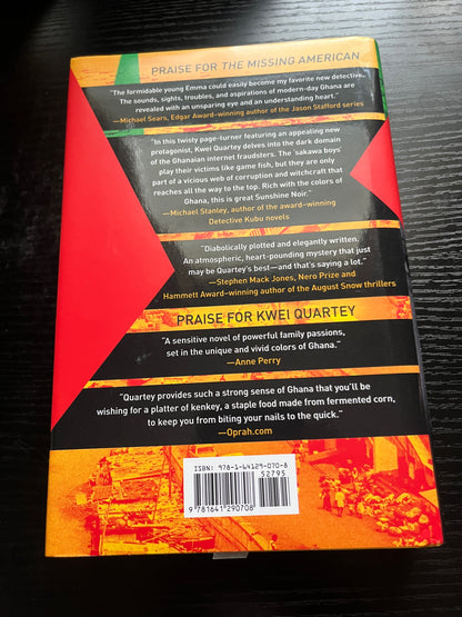THE MISSING AMERICAN by Kwei Quartey