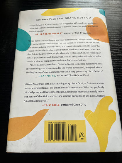 GHANA MUST GO by Taiye Selasi