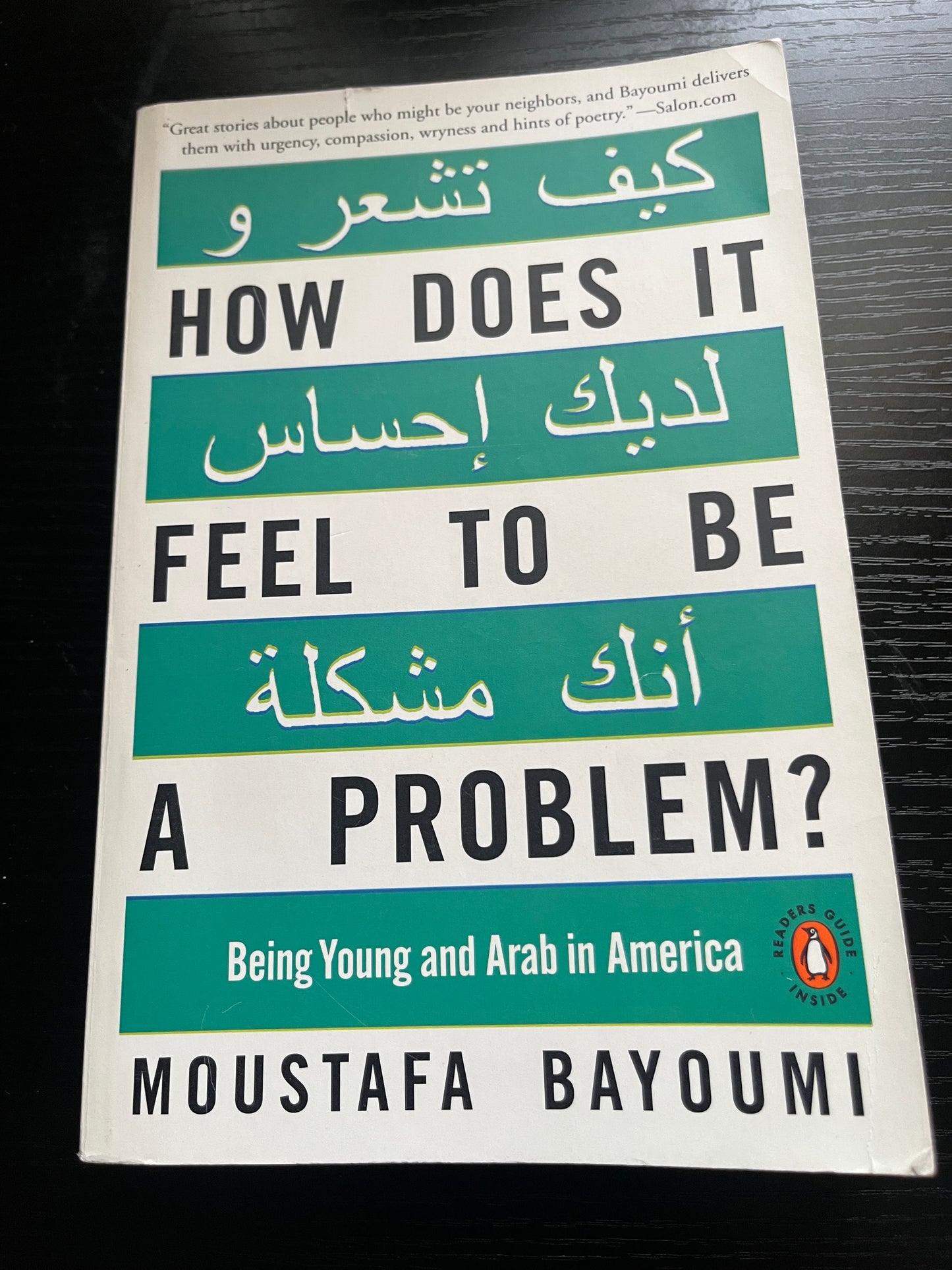HOW DOES IT FEEL TO BE A PROBLEM: Being Young and Arab in America by Moustafa Bayoumi