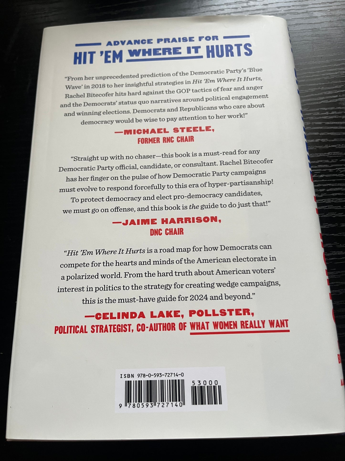 HIT 'EM WHERE IT HURTS: How to Save Democracy by Beating Republicans at Their Own Game by Rachel Bitecofer