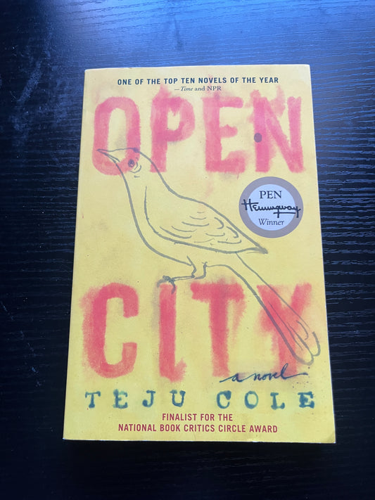OPEN CITY by Teju Cole