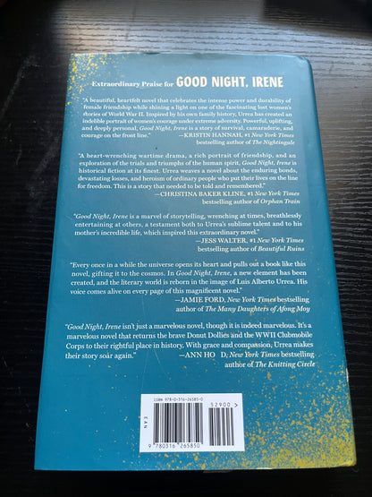 GOOD NIGHT, IRENE by Luis Alberto Urrea