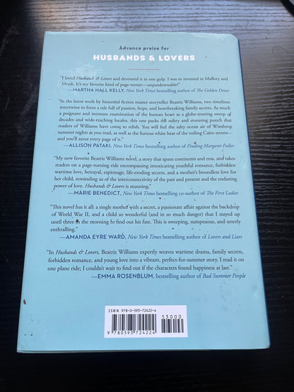 HUSBANDS & LOVERS by Beatriz Williams