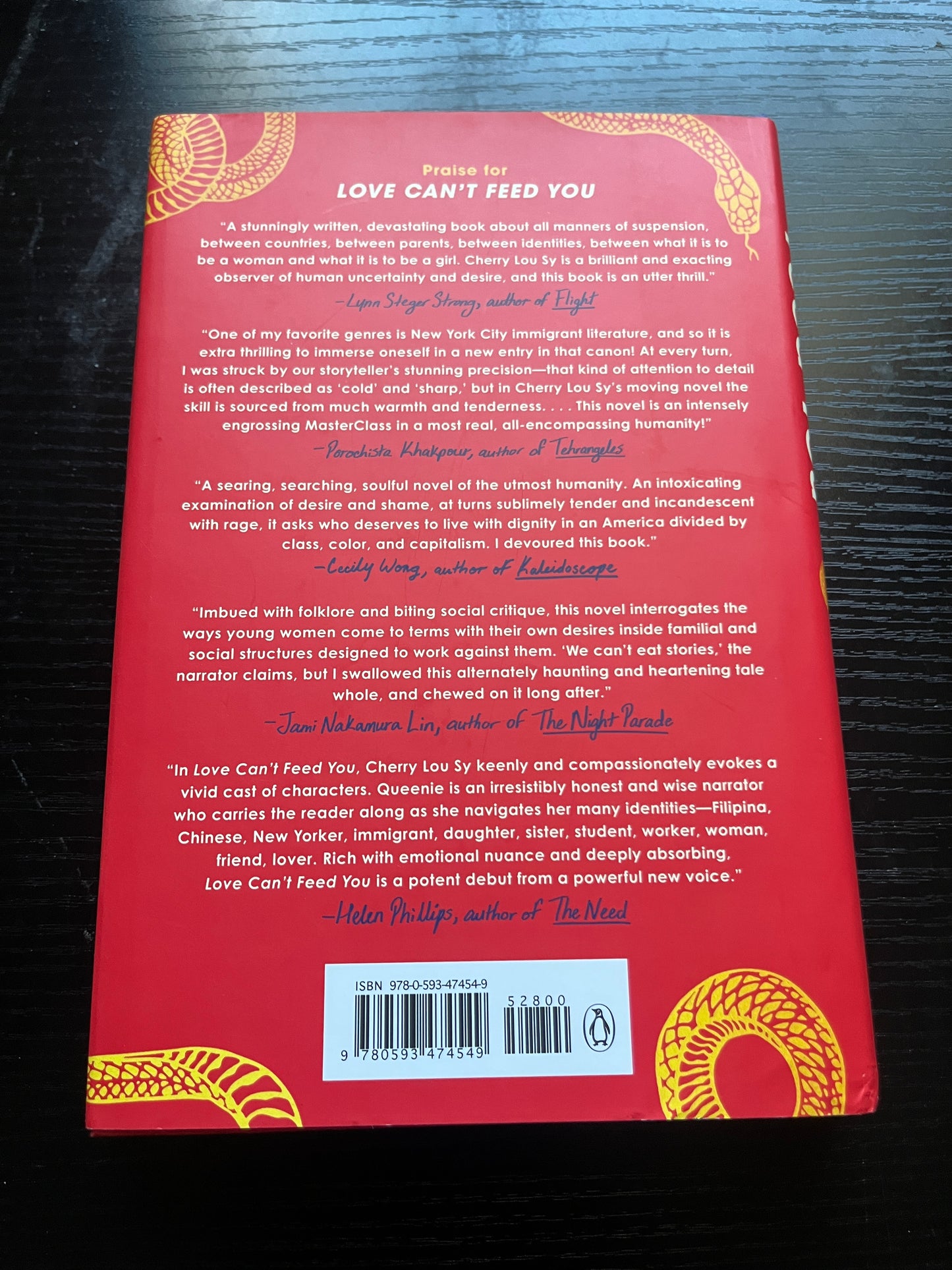 LOVE CAN'T FEED YOU by Cherry Lou Sy