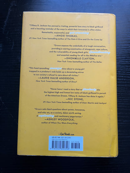 GROWN by Tiffany D. Jackson