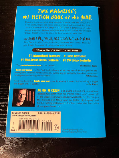 THE FAULT IN OUR STARS by John Green