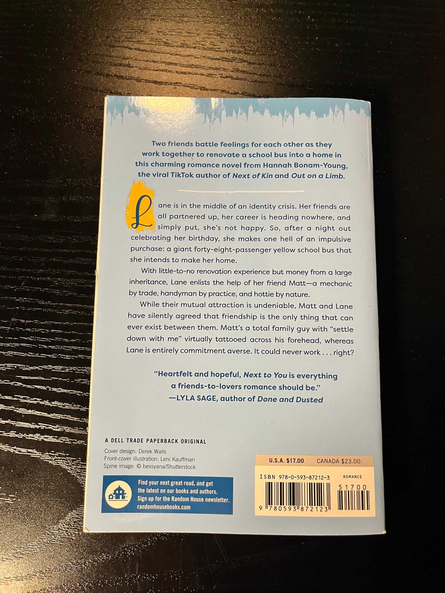 NEXT TO YOU by Hannah-Bonam Young