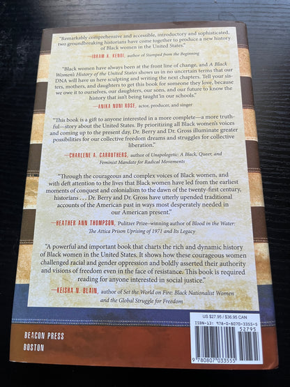 A BLACK WOMEN'S HISTORY OF THE UNITED STATES by Daina Ramey Berry and Kali Nicole Gross