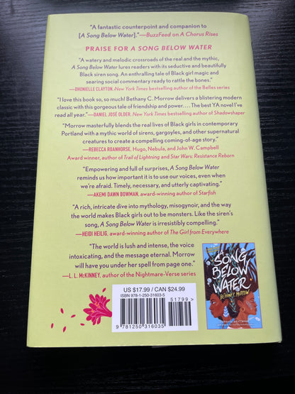 A CHORUS RISES: A Song Below Water novel by Bethany C. Morrow