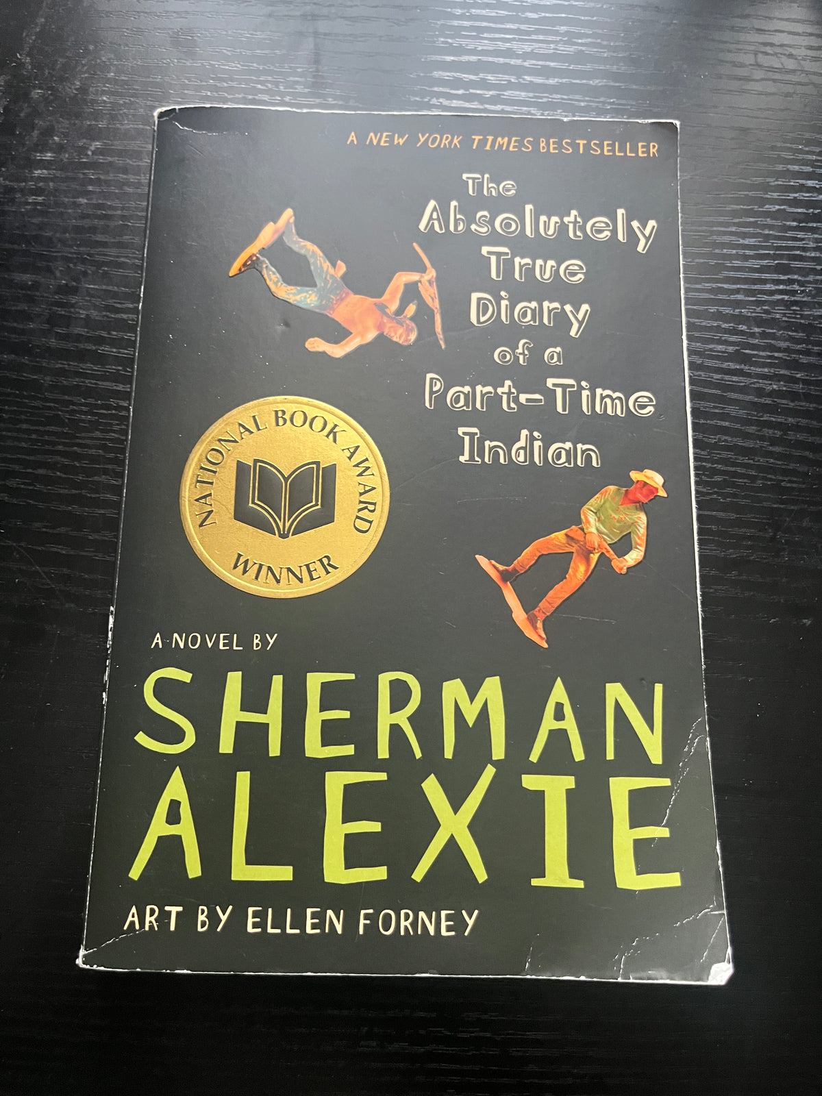 THE ABSOLUTELY TRUE DIARY OF A PART-TIME INDIAN by Sherman Alexie