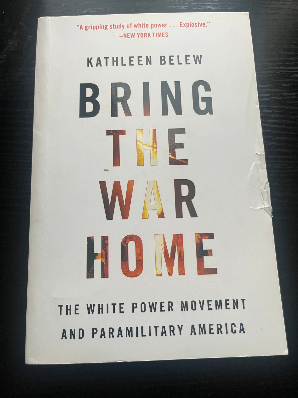 BRING THE WAR HOME: The White Power Movement and Paramilitary America