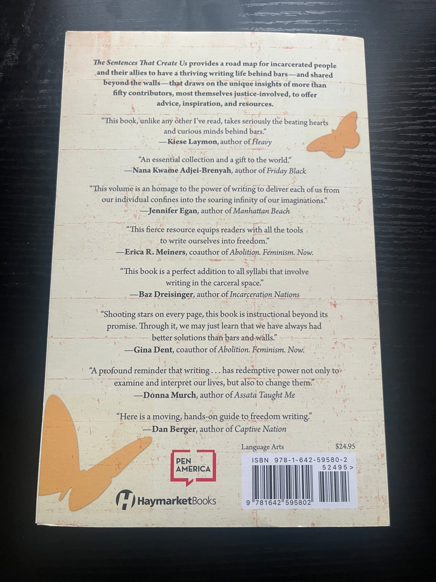 THE SENTENCES THAT CREATE US by PEN America & Caits Meissner