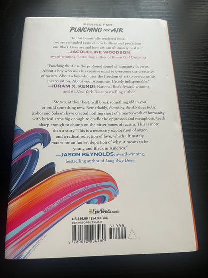 PUNCHING THE AIR by Ibi Zoboi & Yusef Salaam