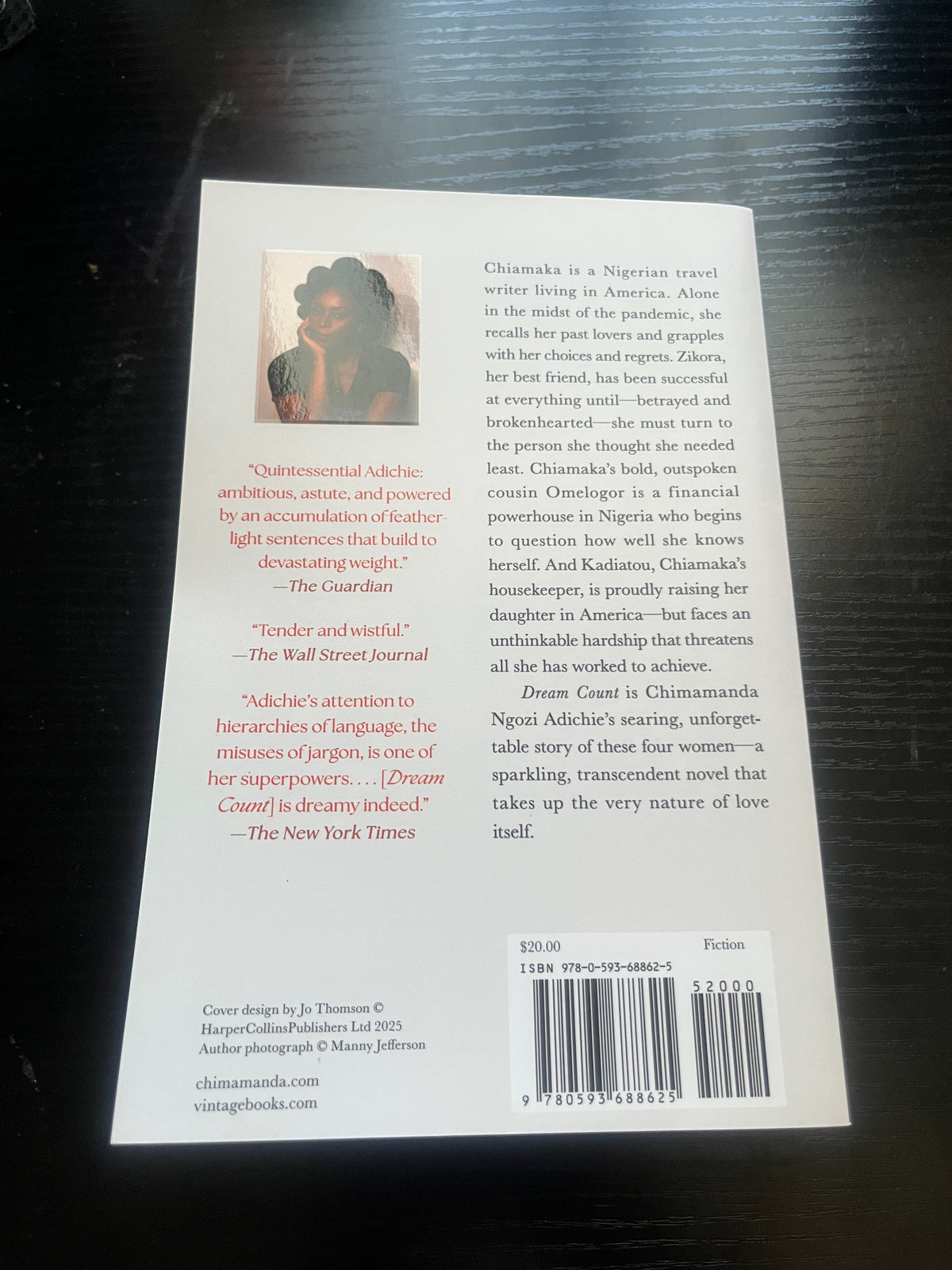 DREAM COUNT: A Novel by Chimamanda Ngozi Adichie