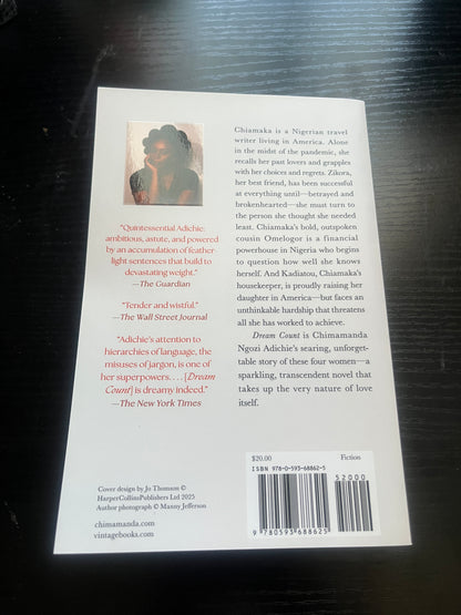 DREAM COUNT: A Novel by Chimamanda Ngozi Adichie