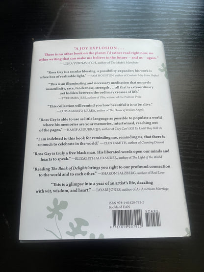 THE BOOK OF DELIGHTS: Essays by Ross Gay
