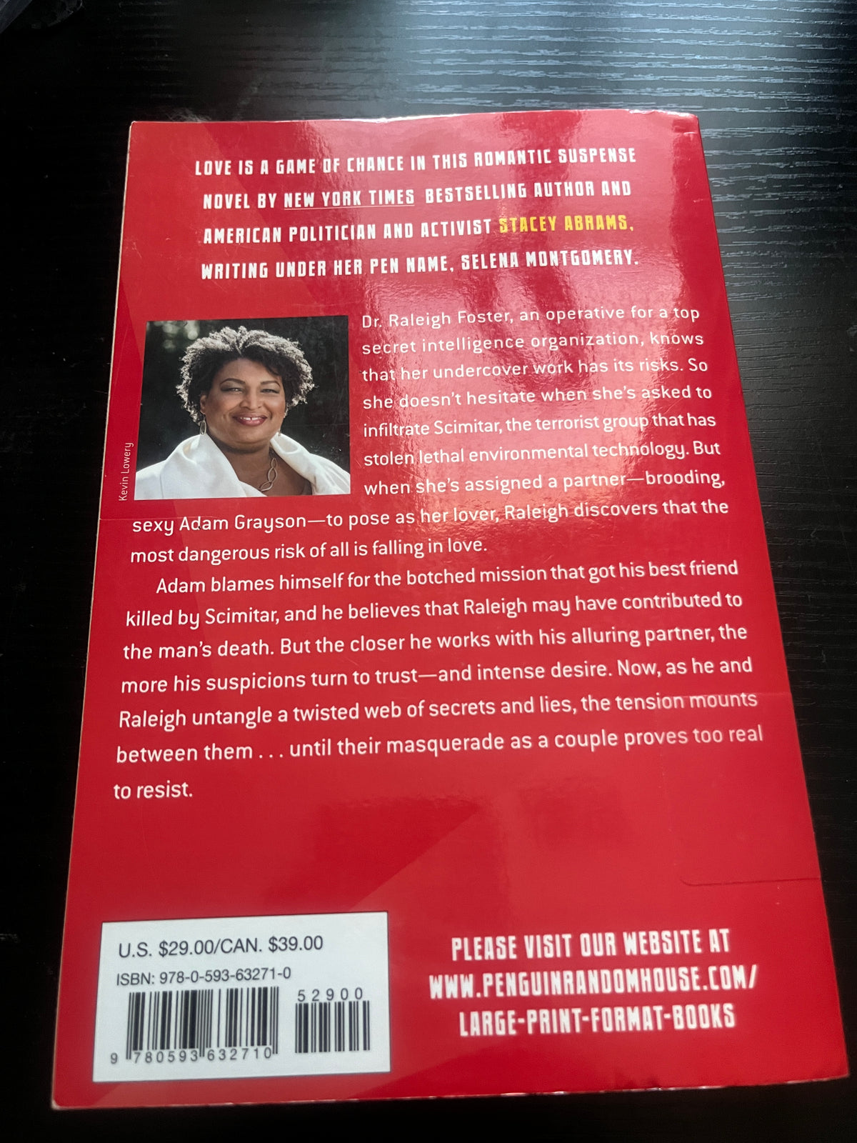 RULES OF ENGAGEMENT (Large Print) by Stacey Abrams