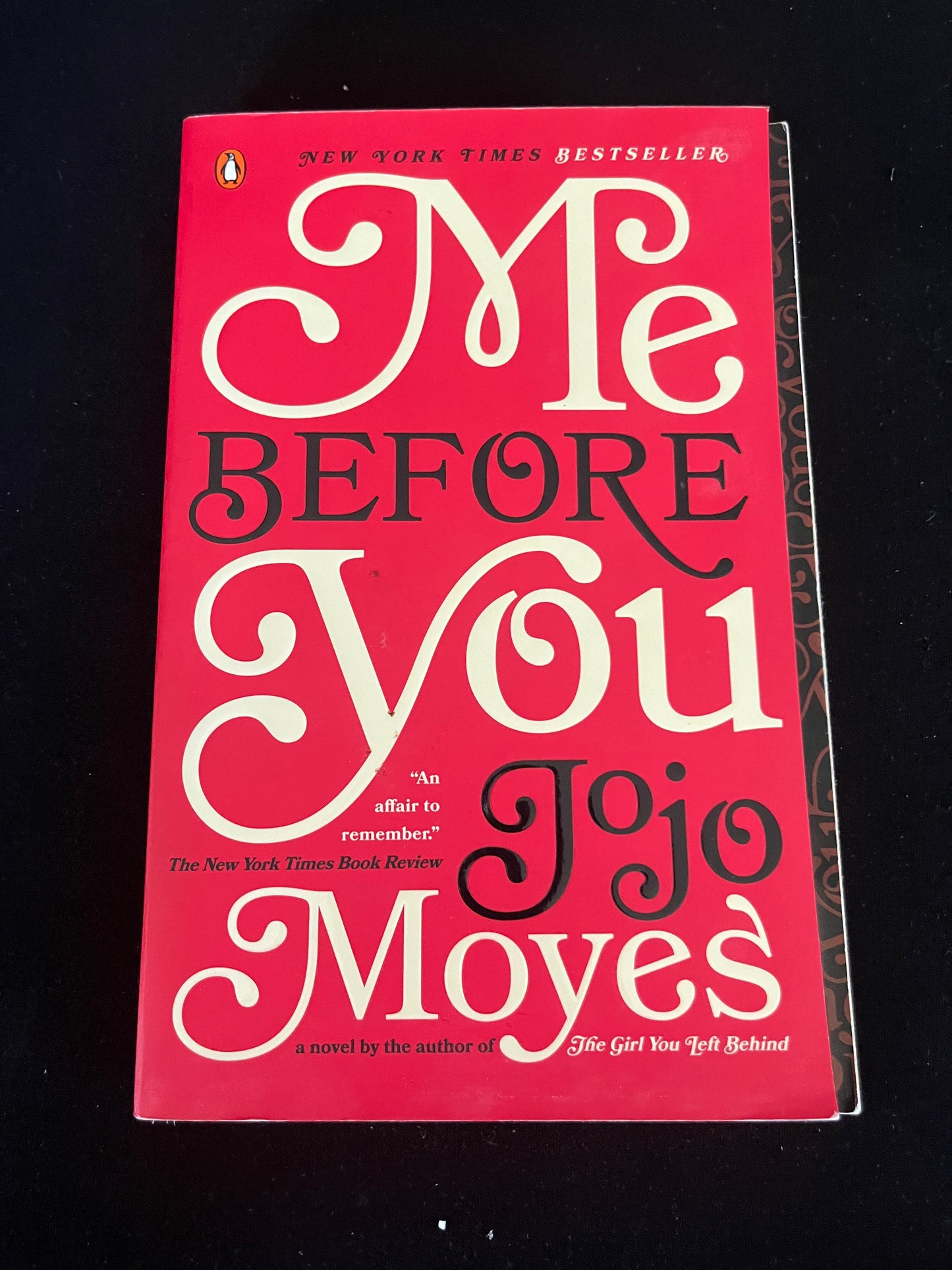 ME BEFORE YOU by Jojo Moyes