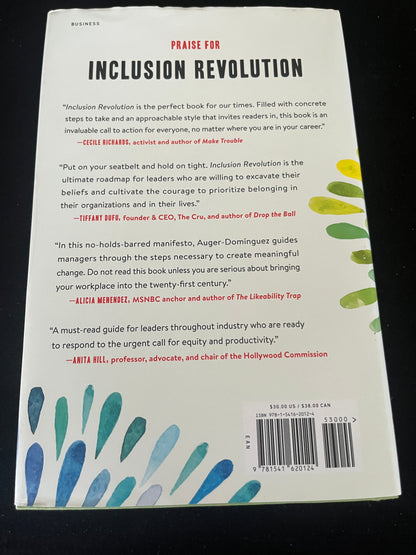 INCLUSION REVOLUTION: The Essential Guide to Dismantling Racial Inequity in the Workplace by Daisy Auger-Dominguez