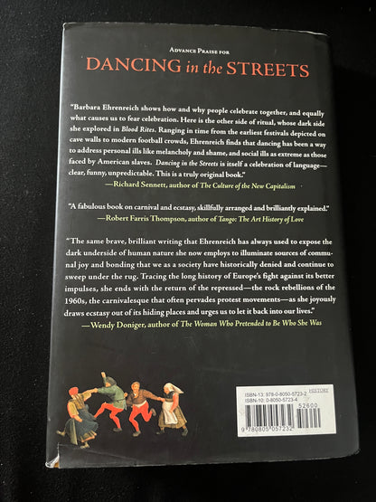 DANCING IN THE STREETS: A History of Collective Joy by Barbara Ehrenreich