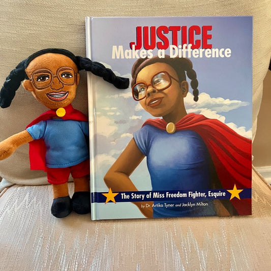JUSTICE MAKES A DIFFERENCE by Dr. Artika Tyner & Jacklyn Milton (Jeremy Norton and Janos Orban, Illustrators)