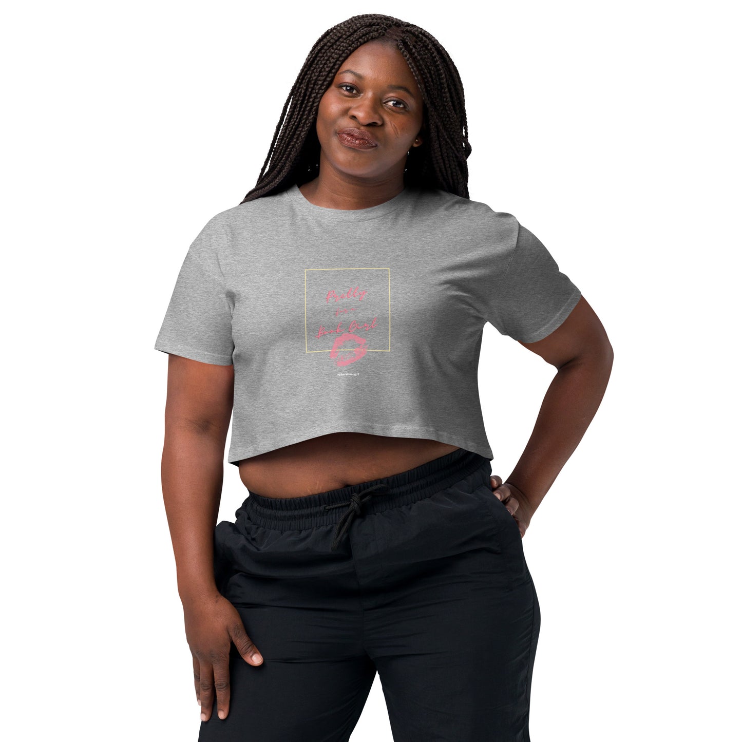 Book Girl crop top