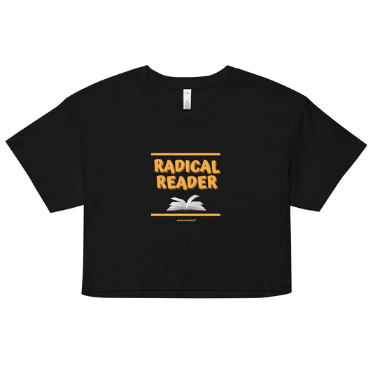 Radical Reader Women’s crop top