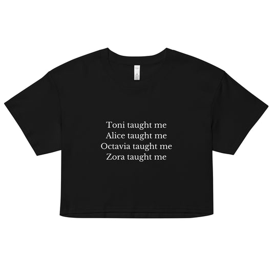 Teachers Women’s crop top