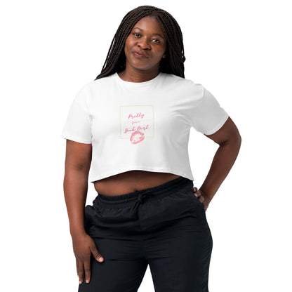 Book Girl crop top