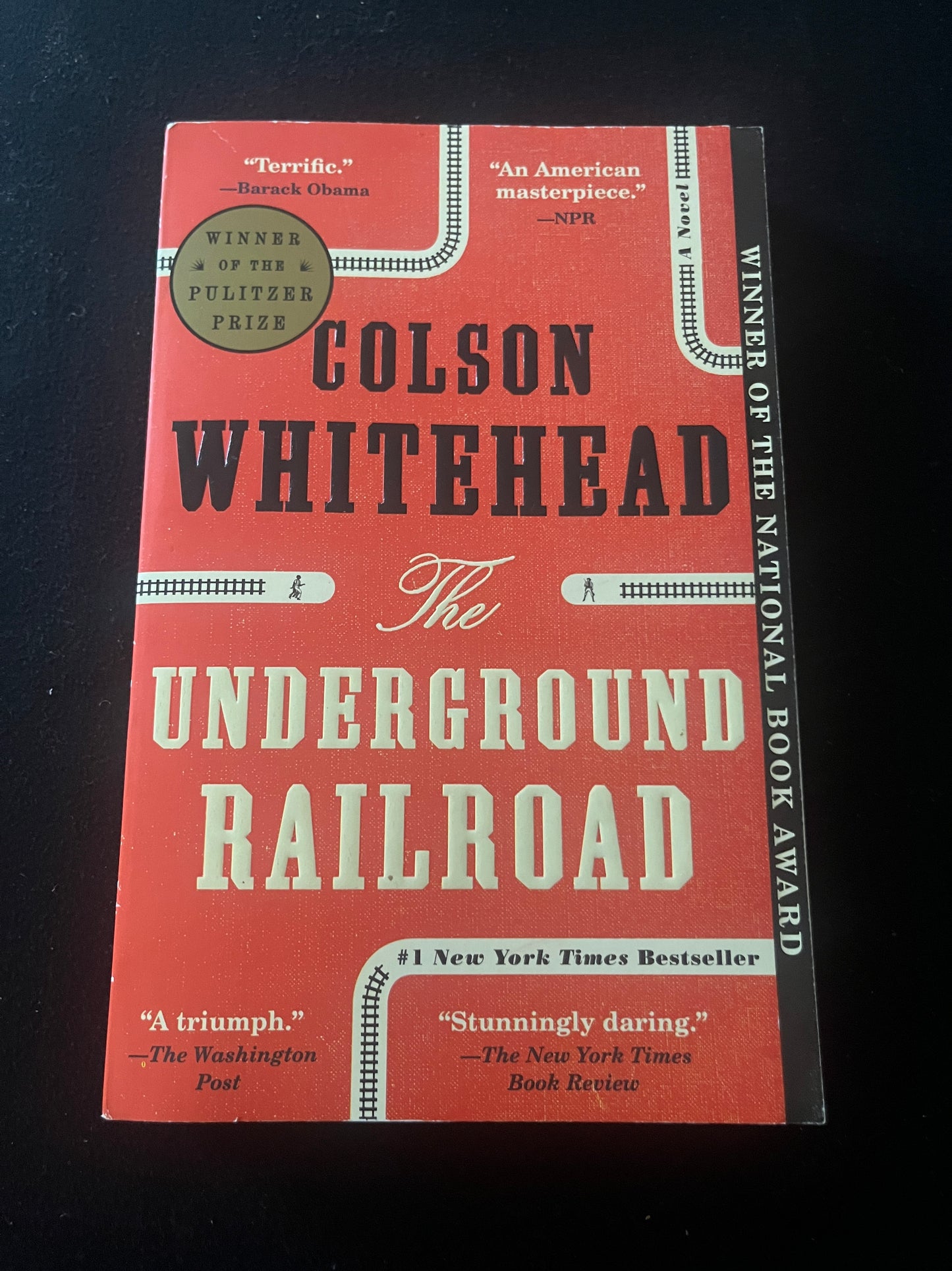 THE UNDERGROUND RAILROAD by Colson Whitehead